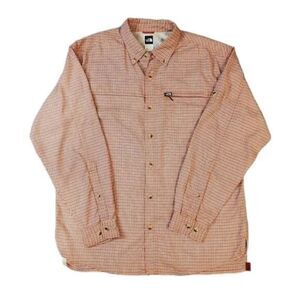 EXCELLENT CONDITION MEN’S VINTAGE THE NORTH FACE BUTTON DOWN FLANNEL LONG SLEEVE